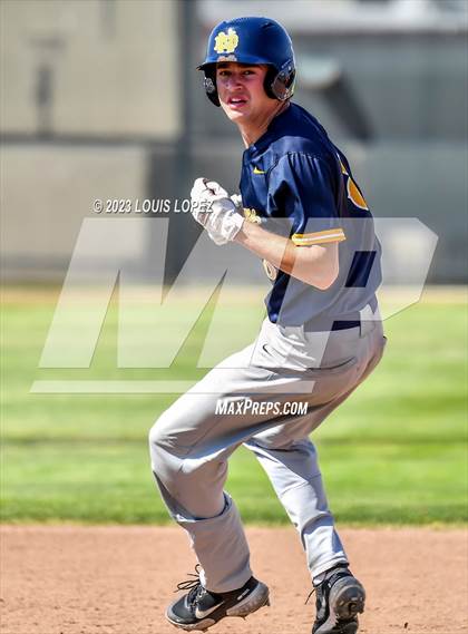 Thumbnail 2 in Notre Dame (SO) @ Corona (CIF SS DIV 1 Quarter Final Playoff) photogallery.
