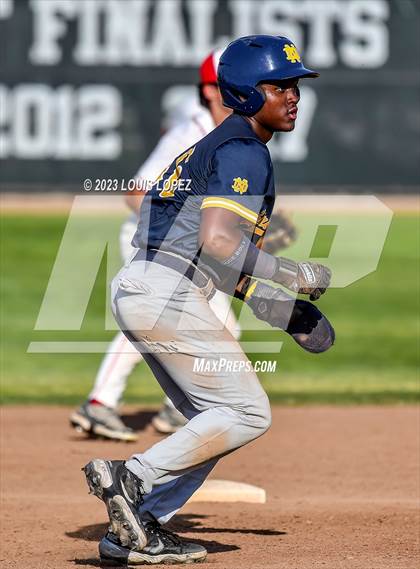 Thumbnail 1 in Notre Dame (SO) @ Corona (CIF SS DIV 1 Quarter Final Playoff) photogallery.