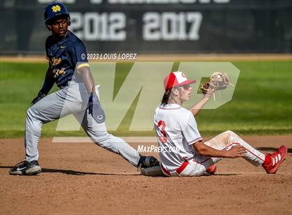 Thumbnail 3 in Notre Dame (SO) @ Corona (CIF SS DIV 1 Quarter Final Playoff) photogallery.