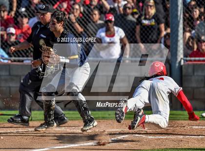 Thumbnail 2 in Notre Dame (SO) @ Corona (CIF SS DIV 1 Quarter Final Playoff) photogallery.
