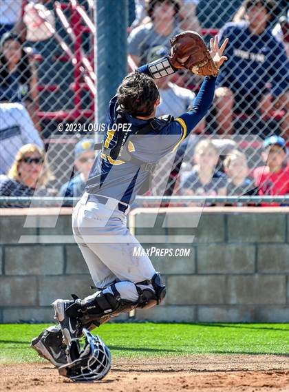 Thumbnail 3 in Notre Dame (SO) @ Corona (CIF SS DIV 1 Quarter Final Playoff) photogallery.