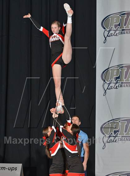Thumbnail 3 in PIAA Competitive Spirit Championships (Small Squad Prelims) photogallery.