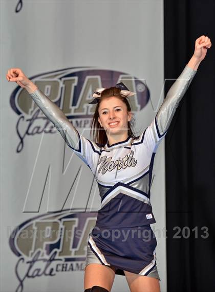 Thumbnail 1 in PIAA Competitive Spirit Championships (Small Squad Prelims) photogallery.