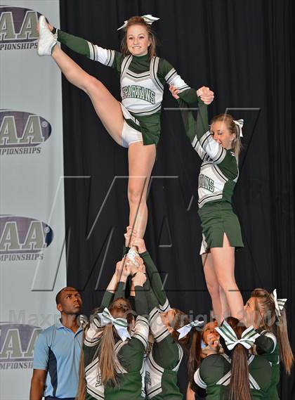 Thumbnail 2 in PIAA Competitive Spirit Championships (Small Squad Prelims) photogallery.