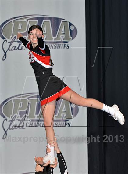 Thumbnail 2 in PIAA Competitive Spirit Championships (Small Squad Prelims) photogallery.