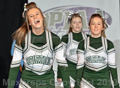 Thumbnail 1 in PIAA Competitive Spirit Championships (Small Squad Prelims) photogallery.