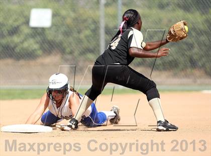 Thumbnail 2 in Sunny Hills @ Burbank (CIF SS Playoffs) photogallery.