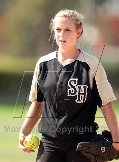 Thumbnail 2 in Sunny Hills @ Burbank (CIF SS Playoffs) photogallery.