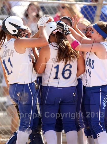 Thumbnail 3 in Sunny Hills @ Burbank (CIF SS Playoffs) photogallery.