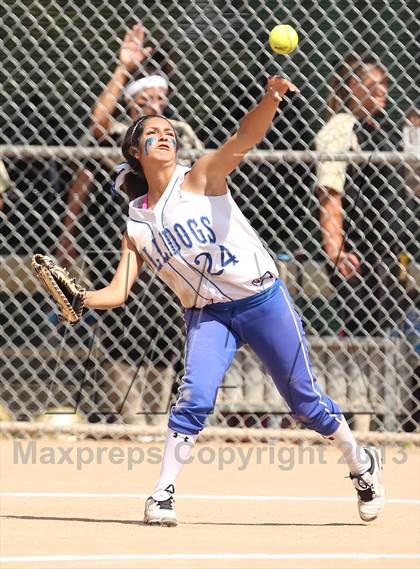 Thumbnail 3 in Sunny Hills @ Burbank (CIF SS Playoffs) photogallery.