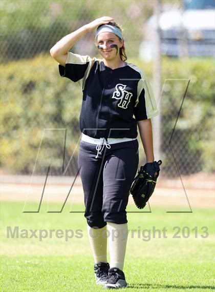 Thumbnail 2 in Sunny Hills @ Burbank (CIF SS Playoffs) photogallery.