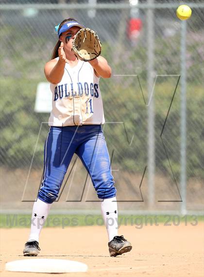 Thumbnail 2 in Sunny Hills @ Burbank (CIF SS Playoffs) photogallery.
