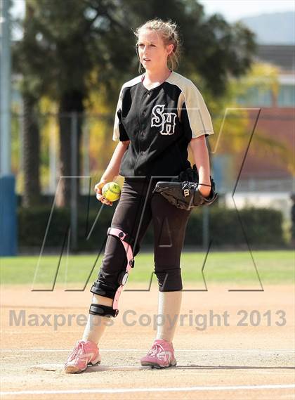 Thumbnail 3 in Sunny Hills @ Burbank (CIF SS Playoffs) photogallery.