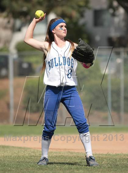 Thumbnail 2 in Sunny Hills @ Burbank (CIF SS Playoffs) photogallery.