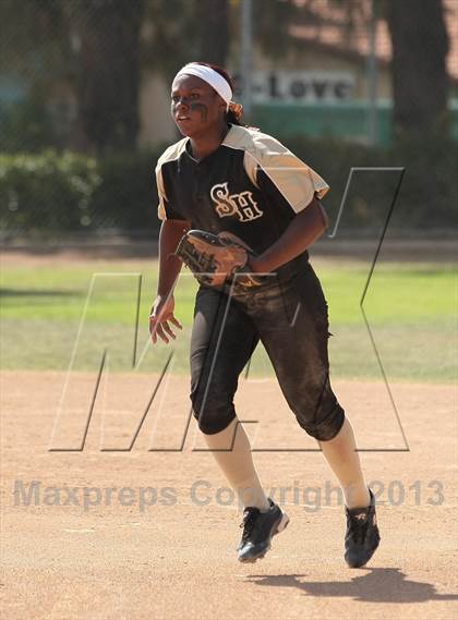Thumbnail 2 in Sunny Hills @ Burbank (CIF SS Playoffs) photogallery.