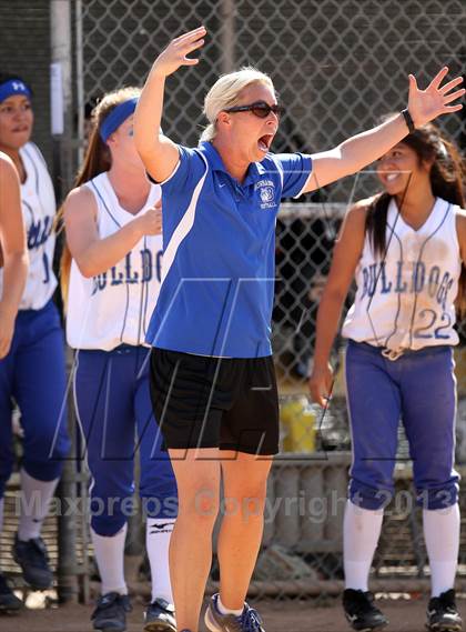 Thumbnail 2 in Sunny Hills @ Burbank (CIF SS Playoffs) photogallery.