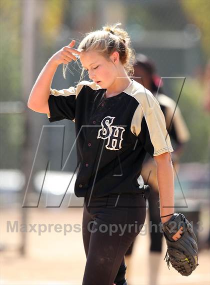 Thumbnail 1 in Sunny Hills @ Burbank (CIF SS Playoffs) photogallery.