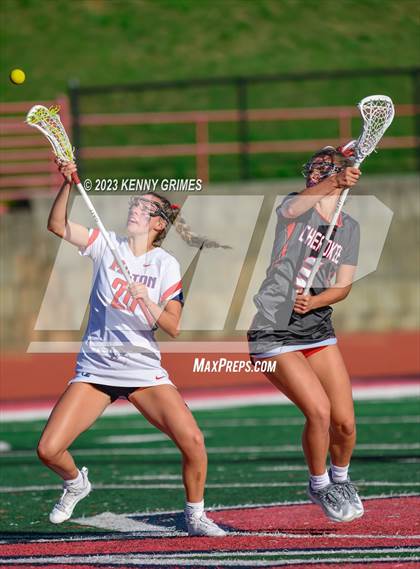 Thumbnail 3 in Cherokee @ Milton (GHSA 7A Quarterfinal) photogallery.