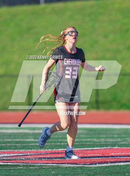 Thumbnail 1 in Cherokee @ Milton (GHSA 7A Quarterfinal) photogallery.
