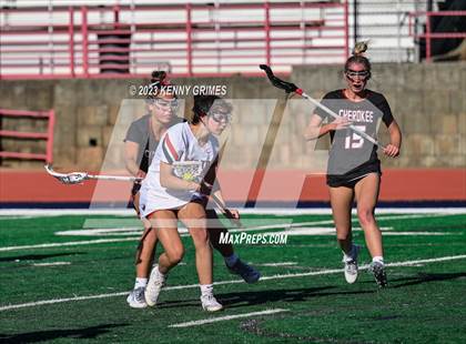 Thumbnail 3 in Cherokee @ Milton (GHSA 7A Quarterfinal) photogallery.
