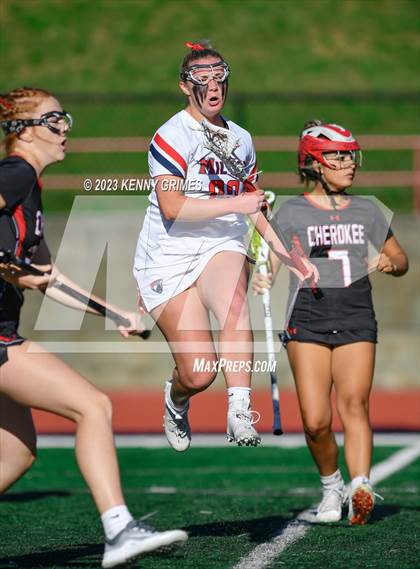 Thumbnail 3 in Cherokee @ Milton (GHSA 7A Quarterfinal) photogallery.