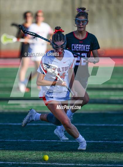 Thumbnail 3 in Cherokee @ Milton (GHSA 7A Quarterfinal) photogallery.