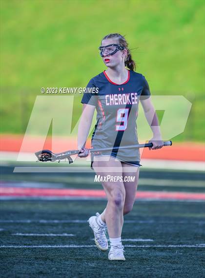 Thumbnail 1 in Cherokee @ Milton (GHSA 7A Quarterfinal) photogallery.