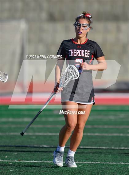 Thumbnail 3 in Cherokee @ Milton (GHSA 7A Quarterfinal) photogallery.