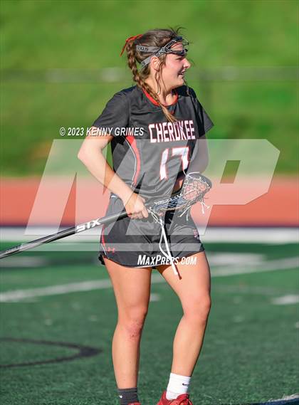 Thumbnail 3 in Cherokee @ Milton (GHSA 7A Quarterfinal) photogallery.