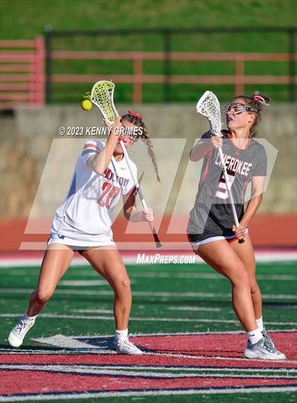 Thumbnail 2 in Cherokee @ Milton (GHSA 7A Quarterfinal) photogallery.
