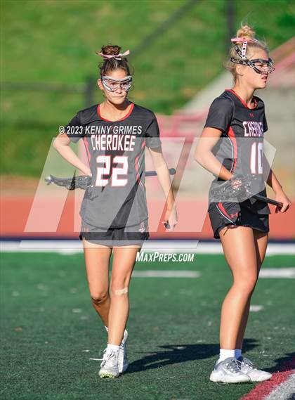 Thumbnail 1 in Cherokee @ Milton (GHSA 7A Quarterfinal) photogallery.