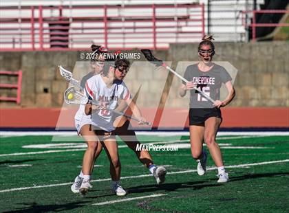 Thumbnail 1 in Cherokee @ Milton (GHSA 7A Quarterfinal) photogallery.