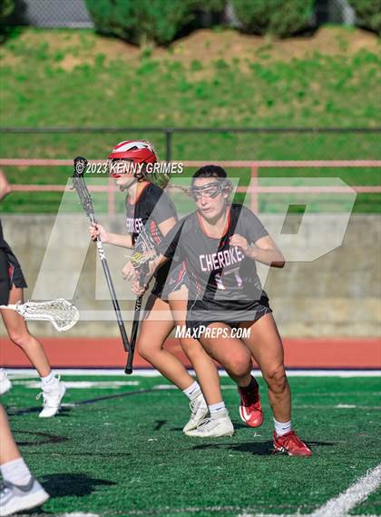 Thumbnail 1 in Cherokee @ Milton (GHSA 7A Quarterfinal) photogallery.