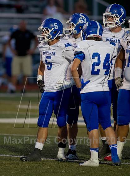 Thumbnail 2 in Bingham @ Valor Christian (CO-UT Border War) photogallery.