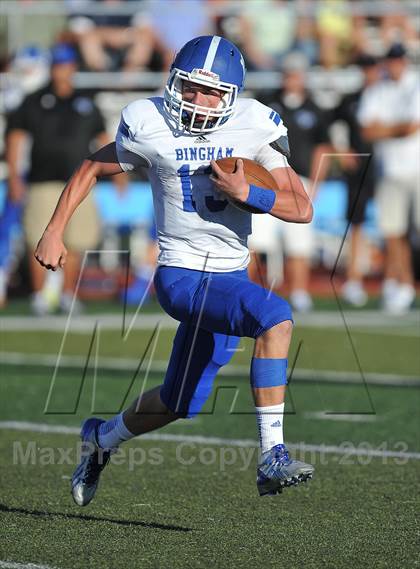 Thumbnail 1 in Bingham @ Valor Christian (CO-UT Border War) photogallery.