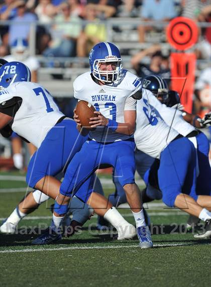 Thumbnail 3 in Bingham @ Valor Christian (CO-UT Border War) photogallery.