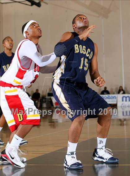 Thumbnail 1 in Dominguez vs. St. John Bosco (Pangos Dream Classic) photogallery.
