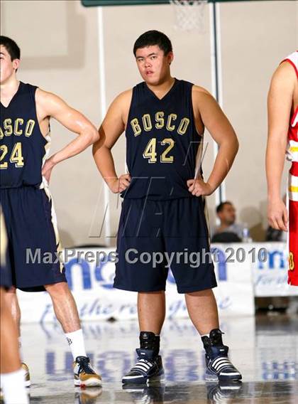 Thumbnail 1 in Dominguez vs. St. John Bosco (Pangos Dream Classic) photogallery.