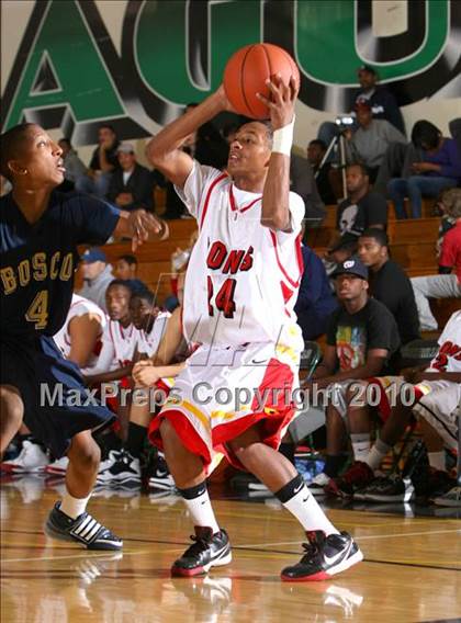 Thumbnail 2 in Dominguez vs. St. John Bosco (Pangos Dream Classic) photogallery.