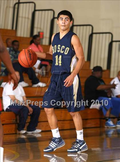 Thumbnail 2 in Dominguez vs. St. John Bosco (Pangos Dream Classic) photogallery.