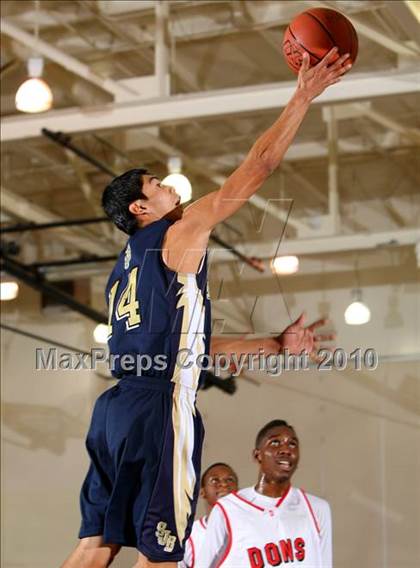 Thumbnail 3 in Dominguez vs. St. John Bosco (Pangos Dream Classic) photogallery.