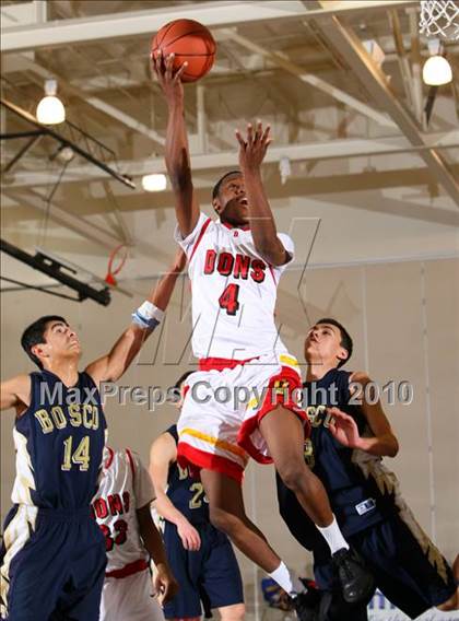 Thumbnail 1 in Dominguez vs. St. John Bosco (Pangos Dream Classic) photogallery.