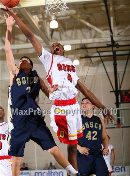 Thumbnail 1 in Dominguez vs. St. John Bosco (Pangos Dream Classic) photogallery.