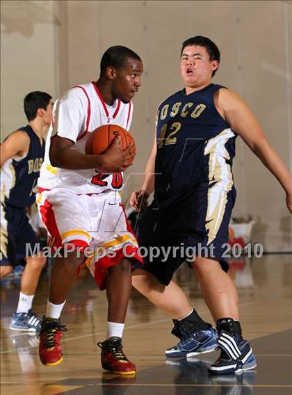Thumbnail 1 in Dominguez vs. St. John Bosco (Pangos Dream Classic) photogallery.