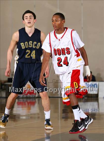 Thumbnail 1 in Dominguez vs. St. John Bosco (Pangos Dream Classic) photogallery.