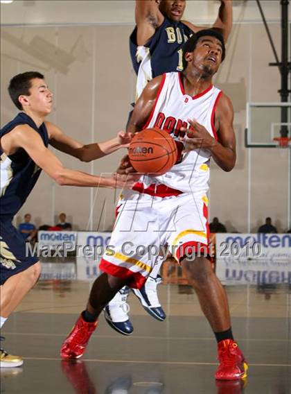 Thumbnail 1 in Dominguez vs. St. John Bosco (Pangos Dream Classic) photogallery.