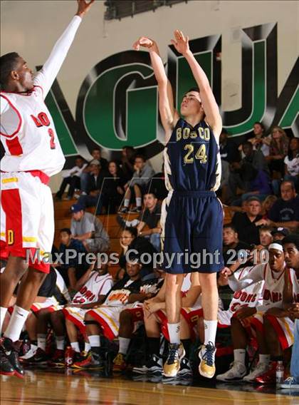 Thumbnail 1 in Dominguez vs. St. John Bosco (Pangos Dream Classic) photogallery.