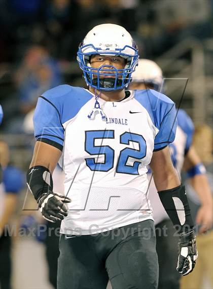 Thumbnail 2 in Ennis vs Lindale (UIL 4A Bi-District Playoff) photogallery.