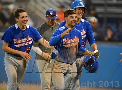 Thumbnail 3 in Williamsville South vs. Sutherland (NYSPHSAA Far West Regional) photogallery.