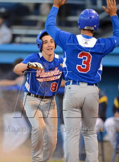 Thumbnail 2 in Williamsville South vs. Sutherland (NYSPHSAA Far West Regional) photogallery.